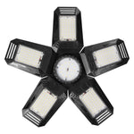 Работна лампа RIGEL LED 5-крилна сгъваема лампа за работилница, E27 55W, 6500К, 4950lm - WL-10, VIRONE