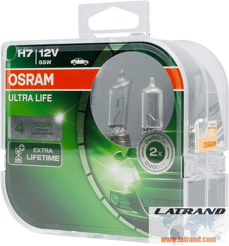 АВТОМОБИЛНА ЛАМПА 64210ULT H7 55W 12V PX26d DUOBOX OSRAM