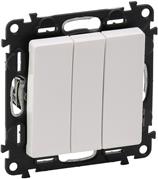 Троен ключ цвят бял Valena Life Legrand, LEGRAND, 752103