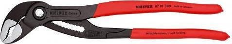 Клещи раздвижени Cobra, червена ръкохватка 300мм, Knipex - K8701300