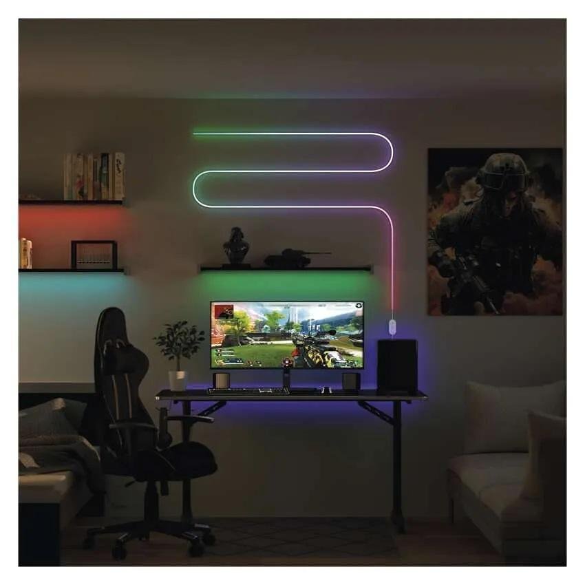 Лента LED 6.6W RGBIC NEON 20000h 5м с контролер Wi-Fi GoSmart EMOS