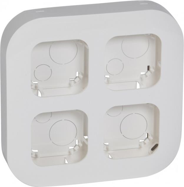 Конзола за 4 механизма Forix IP21 открит монтаж цвят Бял Forix Legrand, LEGRAND, 782494
