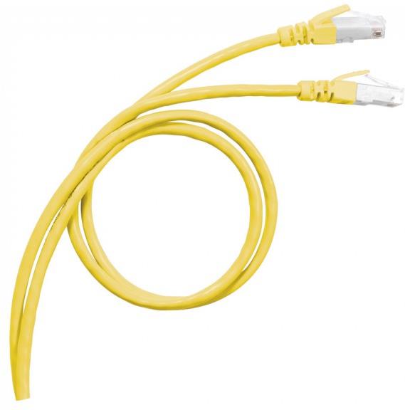 Корда Cat.6A S/FTP PVC жълта – 2m LCS3 Legrand, LEGRAND, 51781