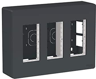 Моноблок за открит монтаж 3x4 мод. цвят Антрацит Unica System+ SE, SCHNEIDER ELECTRIC, NU123454