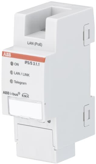 Системен интерфейс IP гейтуей IPS/S3.1.1 2DIN KNX ABB, 2CDG110177R0011