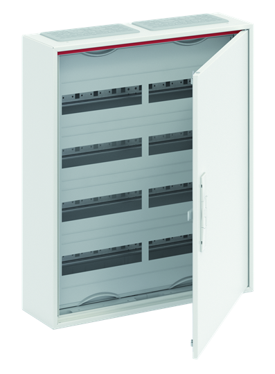 Табло за открит монтаж ComfortLine 4х24мод. CA24V с плътна метална врата IP44 и Н и РЕ клеми ABB, 2CPX052185R9999