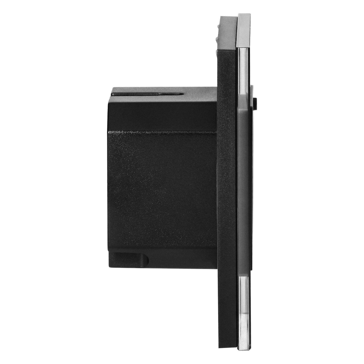 Tuya Smart Wi-Fi единичен контакт за скрит монтаж, Schuko, черен - OR-SH-17205(GS)/B, ORNO