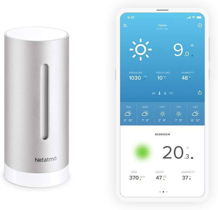 Допълнителен вътрешен модул към Smart метеорологична станция Netatmo