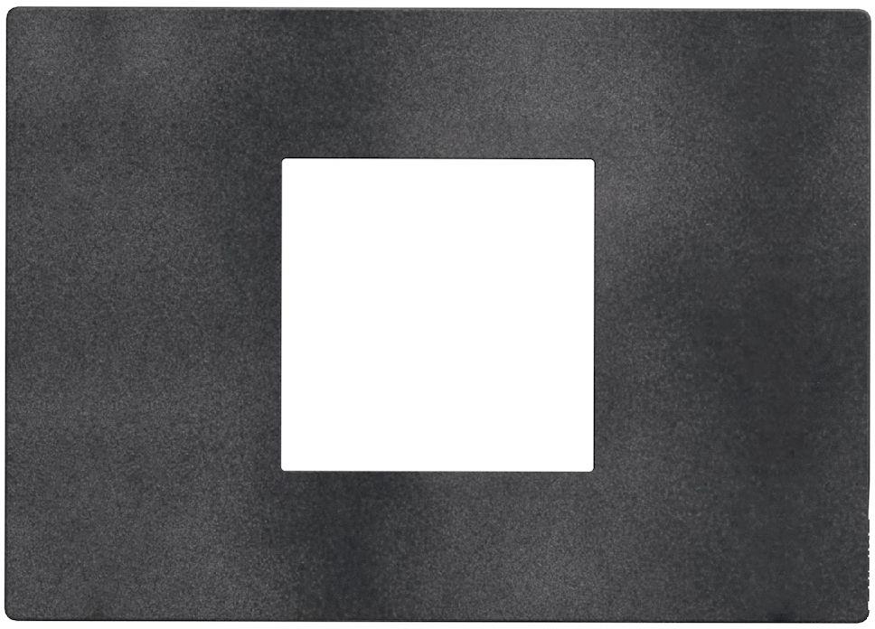 Рамка 2 мод. за монтаж върху конзола 3 мод. цвят Сив меланж (Dark Grey) Light Now Bticino, BTICINO, YA4819DS