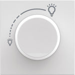 Димер ротативен L=5-300VA LED=5-200W 2 мод. цвят Бял Classia Bticino, BTICINO, RW4415
