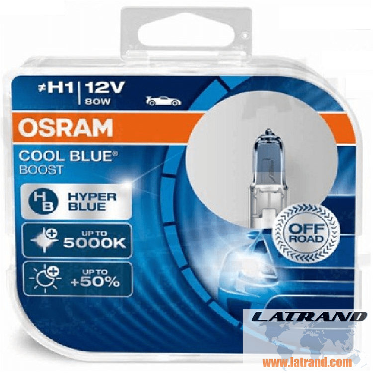 АВТОМОБИЛНА ЛАМПА 62150CBB H1 80W 12V P14.5S OFFROAD DUOBOX OSRAM