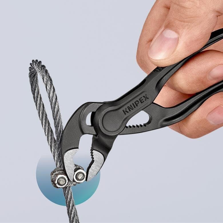Клещи раздвижени Cobra, ръкохватка 100мм, Knipex - K8700100