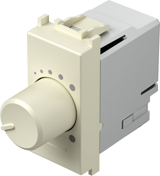 Димер ротативен R=0-60W LED=0-60VA 1 мод. цвят Крем гланц Modul TEM, EM13IW