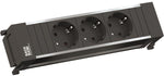 Модул за POWER FRAME 3M с 3х Шуко, с кабел 2м, цвят Черен, Bachmann, BACHMANN, B916.1192
