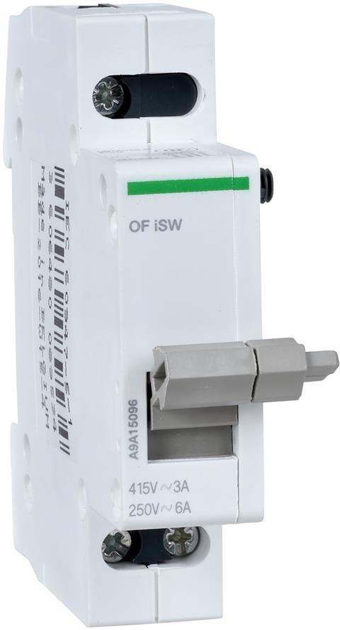 Помощен контакт Acti 9 iSW индикация състояние OF 1CO SE, SCHNEIDER ELECTRIC НИСКО НАПРЕЖЕНИЕ, A9A15096