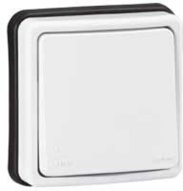 Девиаторен ключ 20A за вграждане IP65 цвят Бял Plexo Legrand