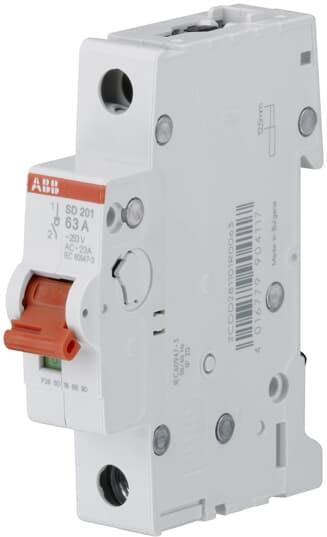 Товаров прекъсвач /шалтер/ SD201 16A 1P 1 модул ABB, 2CDD281101R0016