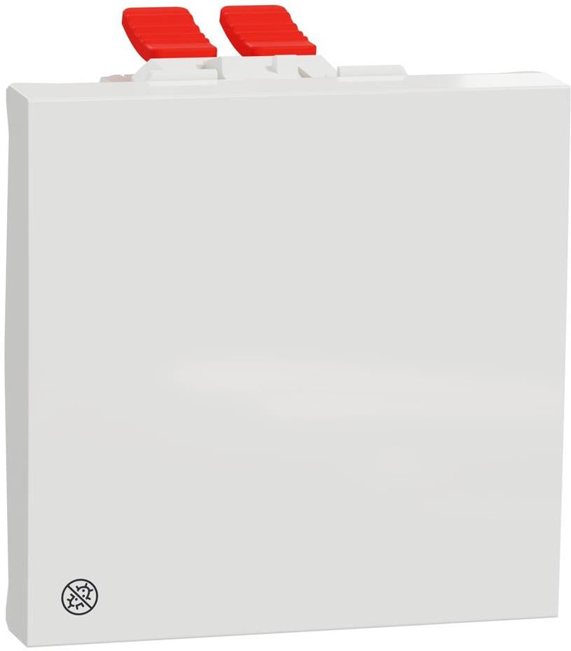 Кръстат ключ 2 мод. Антибактериален Unica SE, SCHNEIDER ELECTRIC, NU320520