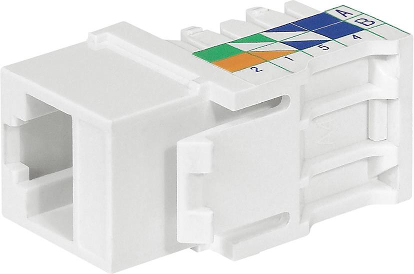 Конектор Cat.5e UTP 1x RJ45 Keystone c110 Linkeo Legrand /до изчерпване/, LEGRAND, 632703