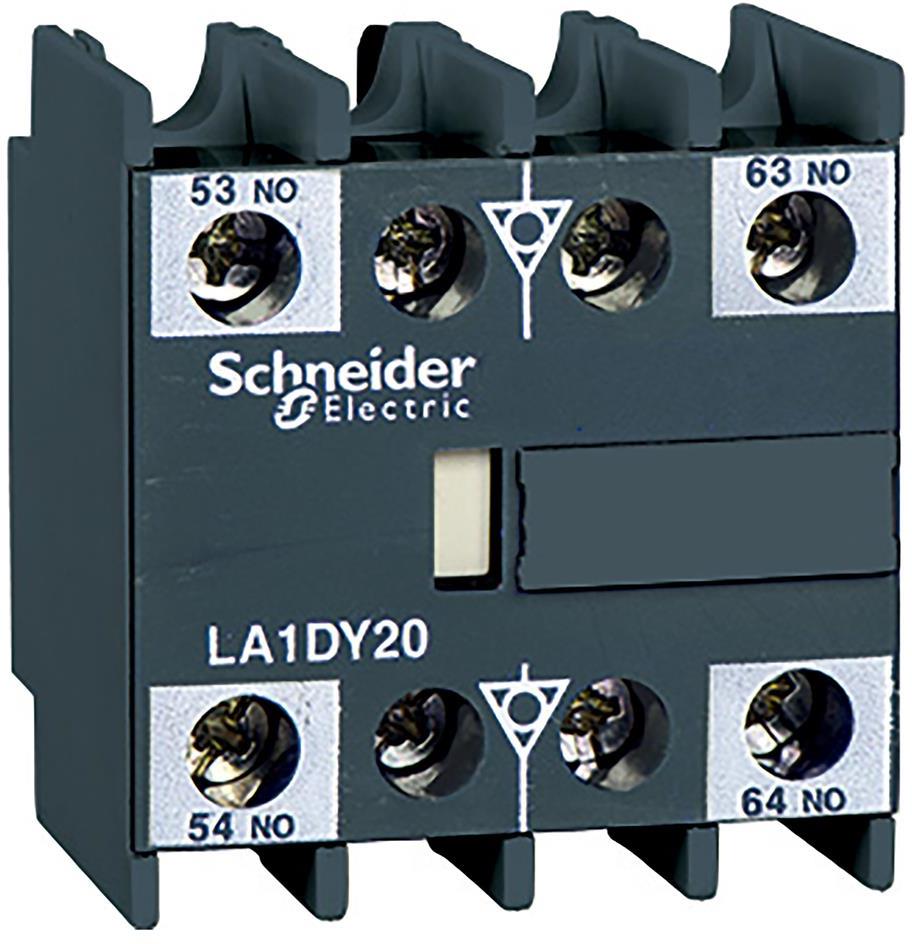 Блок помощни контакти TeSys D 2NO+2E винтови клеми SE, SCHNEIDER ELECTRIC НИСКО НАПРЕЖЕНИЕ, LA1DY20