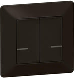 Сериен ключ Smart ЖИЧЕН изисква неутрала Valena Life Черен с рамка Legrand с Netatmo, NETATMO с LEGRAND & BTICINO, 756388