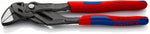 Клещи раздвижени, синьо-червена ръкохватка 250мм, Knipex - K8602250