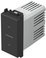 Бутон с програмируемо реле 16A 1 мод. цвят Черен мат Modul TEM, EM82SB