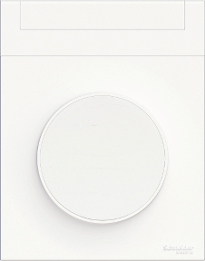 Рамка 1х с място за етикет цвят Бял Odace Styl SE /до изчерпване/, SCHNEIDER ELECTRIC, S520732