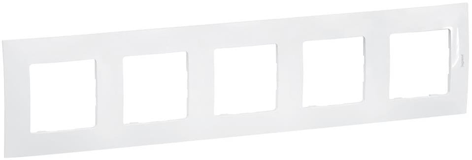 Рамка 5х цвят Бял Niloe New Legrand, LEGRAND, NP115WH