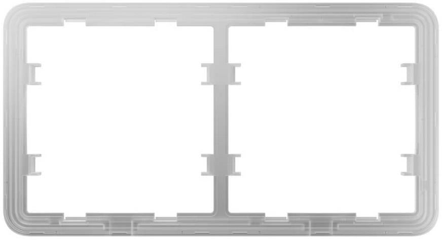 Монтажна рамка 2х за Core механизми, Frame Ajax, AJAX, 45125.141.NC