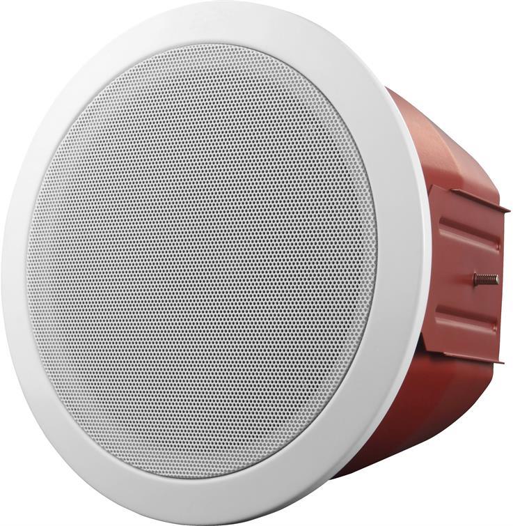 Високоговорител за вграждане в таван метален 5" 6W EN 54-24 Honeywell, HONEYWELL, LSC-506