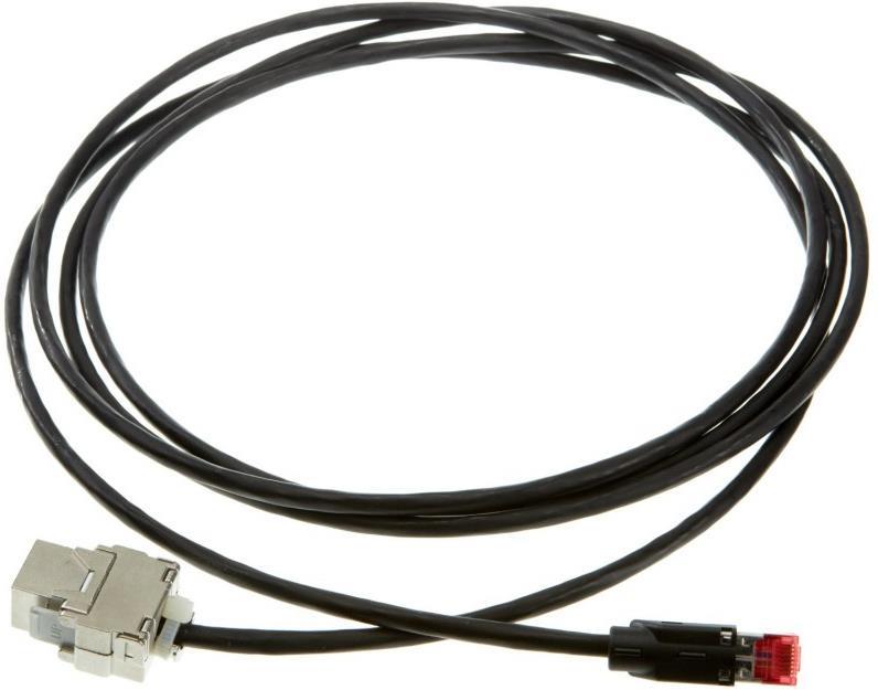Инсърт RJ45 cat.6A STP с корда 3м, Bachmann, BACHMANN, B918.033
