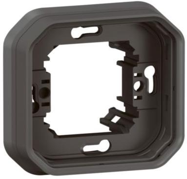 Рамка за скрит монтаж цвят Антрацит IP55 Plexo New Legrand, LEGRAND, 69606L