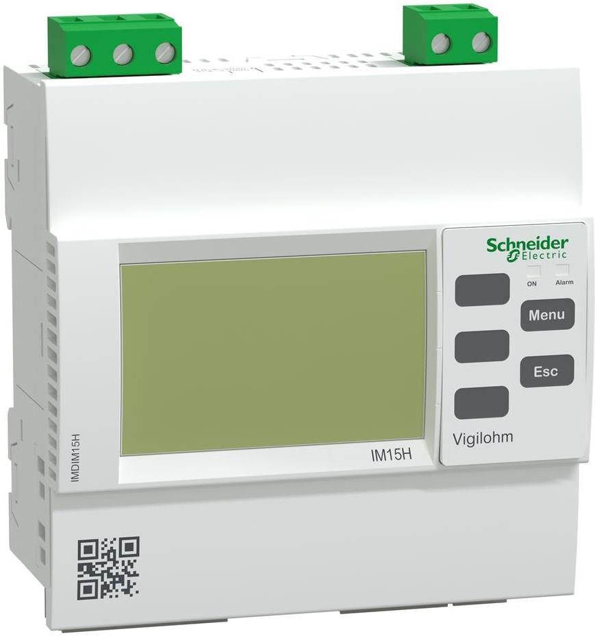 Реле за контрол на изолация Vigilohm 1 kOhm...10 MOhm SE, SCHNEIDER ELECTRIC НИСКО НАПРЕЖЕНИЕ, IMDIM15H