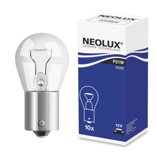 АВТОМОБИЛНА ЛАМПА N382 P21W 12V BA15S UNPACKED NEOLUX OSRAM