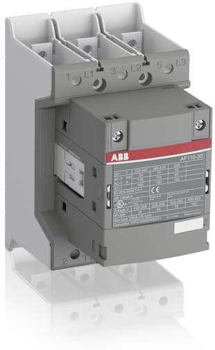 Контактор AF116-30-00B 3P 55kW (116A AC-3) 24...60V 50/60Hz ABB, 1SFL427002R1100