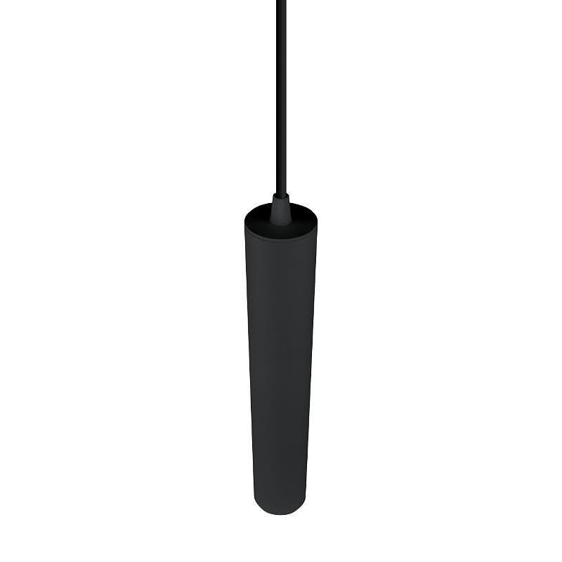 Висяща лампа с магнитен релсов плафон X-LINE, черна, 10 W, 800 lm, 4000 K, 30 см, DPM, MTL-SP-10W-B