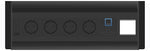 Модул Aero Flip 6M с 4х Шуко, USB тип A+C и 1х празен модул, цвят Черен, ABL, ABL Сърбия, 2F0BF4A4