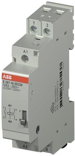 Импулсно реле E297 16A 2NO 230Vac 1 мод. ABB, 2TAZ311000R2012