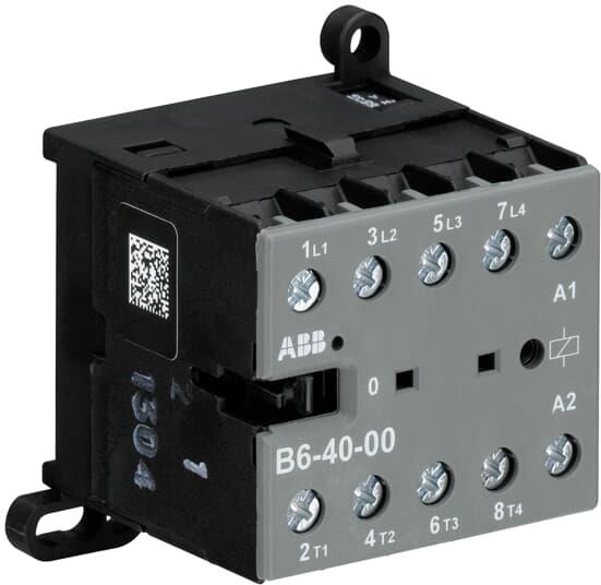 Контактор B6-40-00 4P (16A AC-3) 230V 50/60Hz ABB, GJL1211201R8000