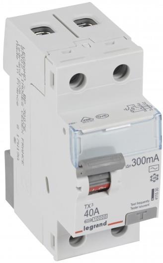 ДТЗ 2P 40А 300mА серия TX3 ID тип AC Legrand, LEGRAND НИСКО НАПРЕЖЕНИЕ, 411530