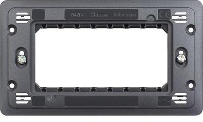 Носеща рамка за монтаж с винт 4 мод. Classia Pro Bticino, BTICINO, R4704P