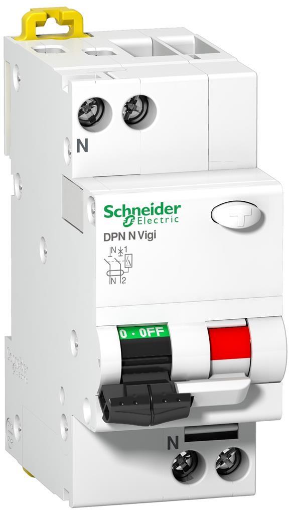 ДТЗ комбинирана Acti 9 DPN N Vigi 1P+N 20A крива C 30mA тип AC 6kA 2 мод. SE /до изчерпване/, SCHNEIDER ELECTRIC НИСКО НАПРЕЖЕНИЕ, A9N19666