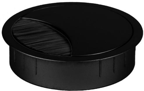 Мебелен громет LOOP ROUND Ф80мм, цвят Черен, Bachmann, BACHMANN, B930.302