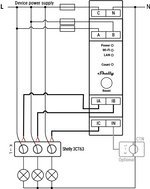 Трифазен Smart мерител 3х 63A за DIN монтаж Shelly PRO 3EM-3CT63 - 268193, SHELLY