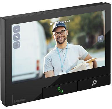 Видео дисплей Classe 300X 7" сензорен с Wi-Fi, Антрацит Bticino, BTICINO, 344743