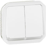 Сериен ключ/бутон с подсветка механизъм цвят Бял IP55 Plexo New Legrand, LEGRAND, 69626L