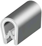 Гумена защитна лента за ръб 1,0-2,0mm сива RAL 7035 100m MOREK, MCA003AG12