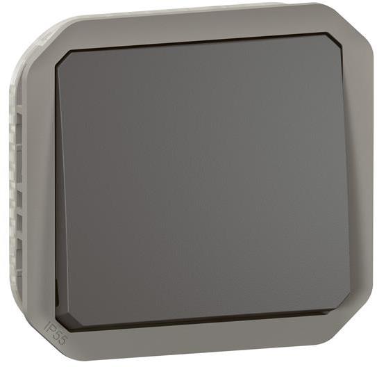 Девиаторен ключ механизъм цвят Антрацит IP55 Plexo New Legrand, LEGRAND, 69801L