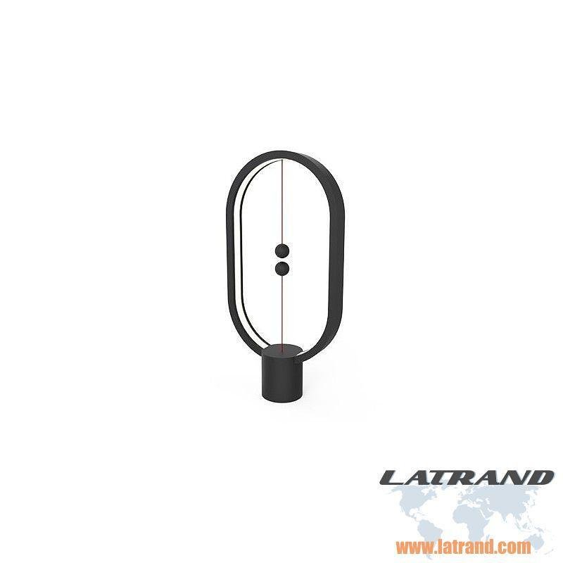 Heng Balance Lamp Ellipse Plastic USB; BLACK, DH0040BK/HBLEUB, Allocacoc